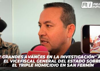 “Hay grandes avances en la investigación” afirma el Vicefiscal General del Estado, sobre el triple homicidio en San Fermín