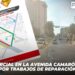 Cierre parcial en la avenida Camarón Sábalo por trabajos de reparación