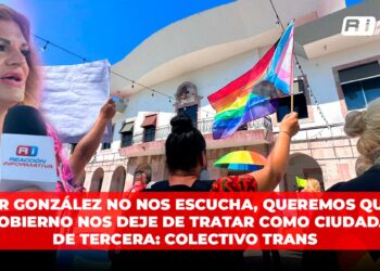 Queremos que Edgar González y su gobierno nos deje de tratar como ciudadanos de tercera: Colectivo Trans