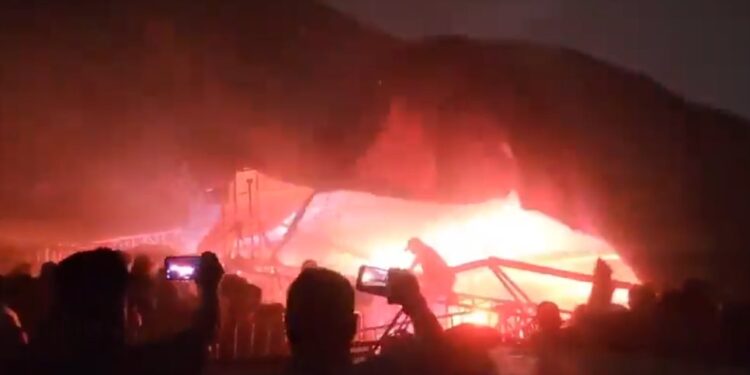 Así quedó el escenario en San Pedro Garza García, NL tras desplome 