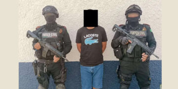 Capturan a Miguel ‘N’ presunto líder de grupo criminal en Monterrey