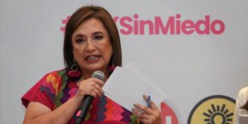 “Más de 30 candidatos asesinados y a la presidenta del INE le preocupa si nos vestimos o no de rosa”, responde Xóchitl Gálvez a Taddei