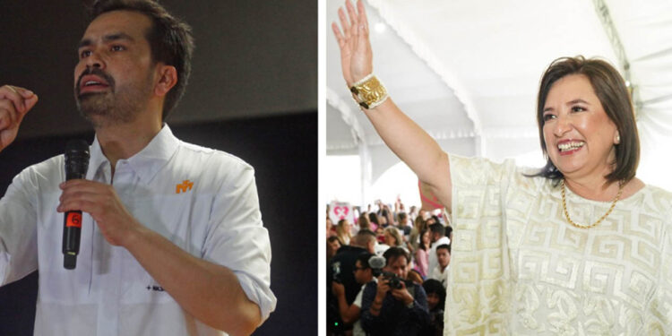 Xóchitl y Máynez firman compromiso por la prensa con RSF ante elecciones