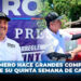 Memo Romero hace grandes compromisos durante su quinta semana de campaña