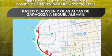 Por tradicional reunión de motoclubes, cierran circulación en zona de Olas Altas