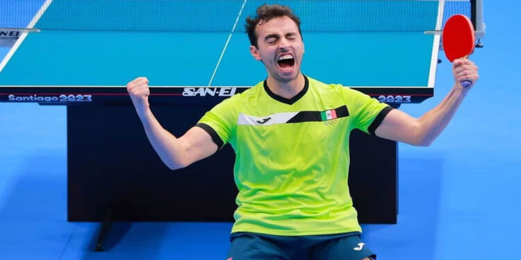 El mexicano Marcos Madrid logra pase a los Juegos Olímpicos en Tenis de Mesa