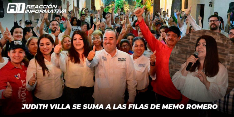 Judith Villa se suma a las filas de Memo Romero