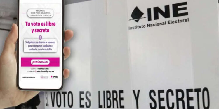 INE no restringirá uso de celulares en las casillas; colocará carteles contra coacción del voto