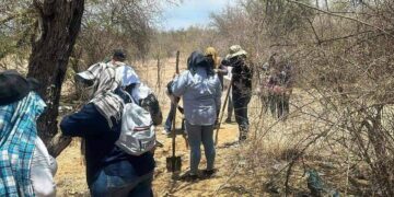 Madres Buscadoras encuentran restos humanos en Pesqueira
