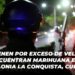 Lo detienen por exceso de velocidad y le encuentran marihuana encima, en colonia La Conquista, Culiacán