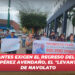 Manifestantes exigen el regreso del profesor Paúl Pérez Avendaño, el “levantado” de Navolato