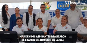 Más de 6 mil aspirantes realizaron el examen de admisión en la UAS