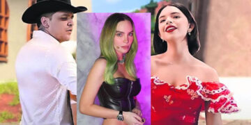 Belinda reacciona a la relación entre Christian Nodal y Ángela Aguilar, después borra el mensaje