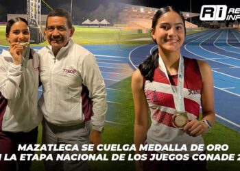 Mazatleca se cuelga medalla de oro en la etapa nacional de los juegos Conade 2024