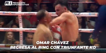 Omar Chávez regresa al ring con triunfante KO