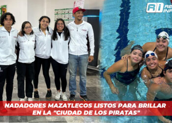 Nadadores Mazatlecos Listos para Brillar en la “Ciudad de los Piratas”