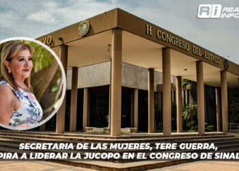 Secretaria de las Mujeres, Tere Guerra, aspira a liderar la Jucopo en el Congreso de Sinaloa