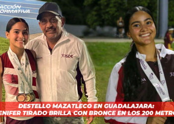 Destello Mazatleco en Guadalajara: Jenifer Tirado Brilla con Bronce en los 200 metros en los Juegos Nacionales Conade 2024