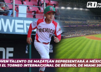 Joven talento de Mazatlán representará a México en el Torneo Internacional de Béisbol de Miami 2024