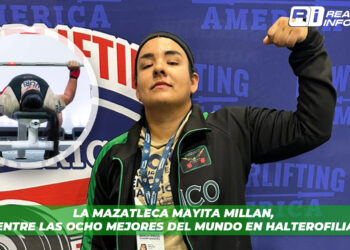 La Mazatleca Mayita Millan, entre las ocho mejores del mundo en Halterofilia