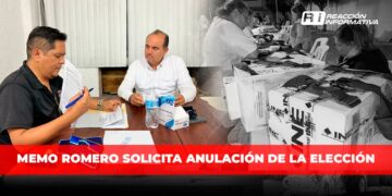 Memo Romero solicita anulación de la elección