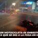 Pareja en motocicleta es embestida por camioneta que se dio a la fuga en Mazatlán