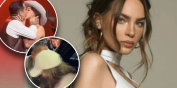 Belinda se esconde en la CAJUELA de una camioneta para evitar preguntas sobre Nodal y Ángela Aguilar