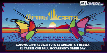 Corona Capital 2024: Toto se adelanta y revela el cartel con Paul McCartney y Green Day
