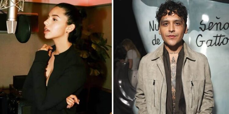 Ángela Aguilar comparte la primera foto con su novio Christian Nodal desde París
