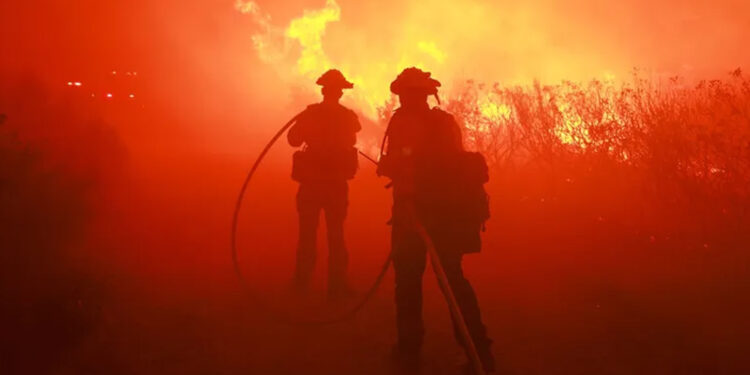 Incendio Forestal en Los Ángeles Provoca Evacuación de 1,200 Personas