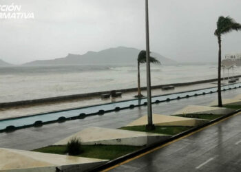 Hay condiciones de lluvia leve a moderada el día de hoy miércoles para Mazatlán
