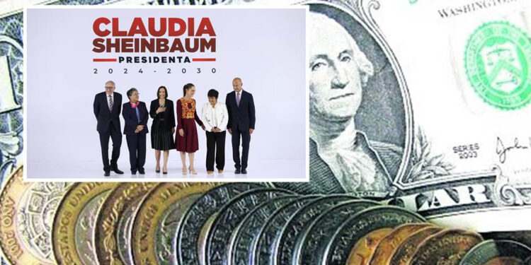 Superpeso sube a los 18.40 por dólar tras anuncio de miembros del gabinete de Sheinbaum