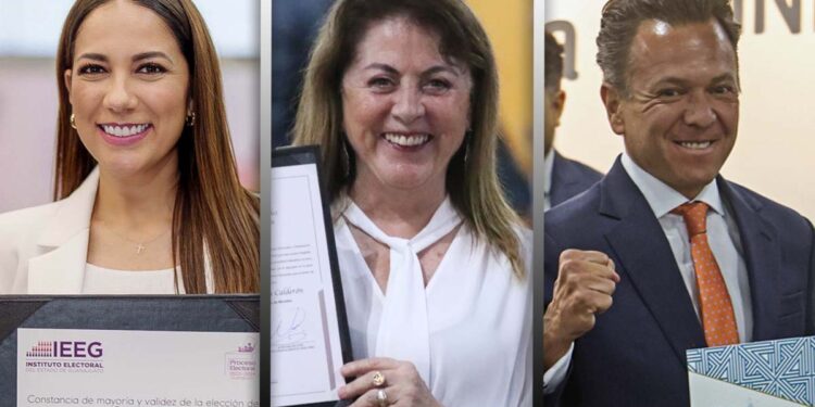 Gobernadores electos reciben su constancia de mayoría