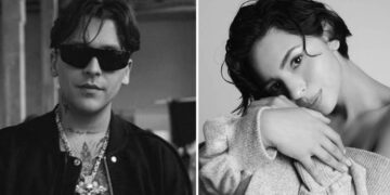 Christian Nodal y Ángela Aguilar protagonizan abrazo y beso apasionado