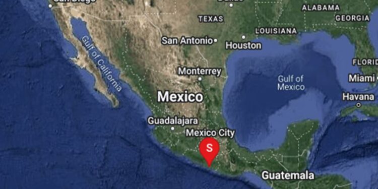 Se registra sismo de magnitud 5.2 en San Marcos, Guerrero; se percibe en CDMX