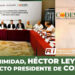 Por unanimidad, Héctor Ley Pineda es electo Presidente Ejecutivo de CODESIN