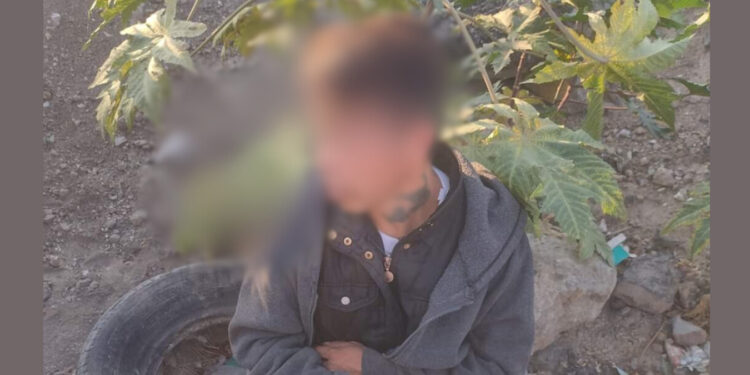 Sujeto transportaba un cadáver en un triciclo