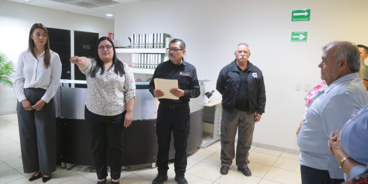 Secretaría de Seguridad Pública en Sinaloa, informa sobre la designación de Yansi Krisbel Barreras Cota