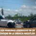 Dos personas lesionadas en un choque en La Urraca: Mazatlán
