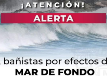 Alerta por mar de fondo en Mazatlán hasta el fin de semana