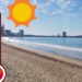 Se eleva la temperatura y disminuye la probabilidad de lluvia en Mazatlán