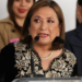 Xóchitl Gálvez amaga con movilizaciones en caso de que otorguen a Morena sobrerrepresentación en el Congreso