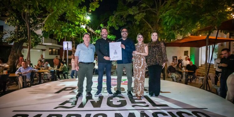 Paseo del Ángel de Culiacán ¡Ya es Barrio Mágico!