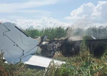 Confirman muerte de dos mexicanos tras desplome de narcoavioneta en Venezuela