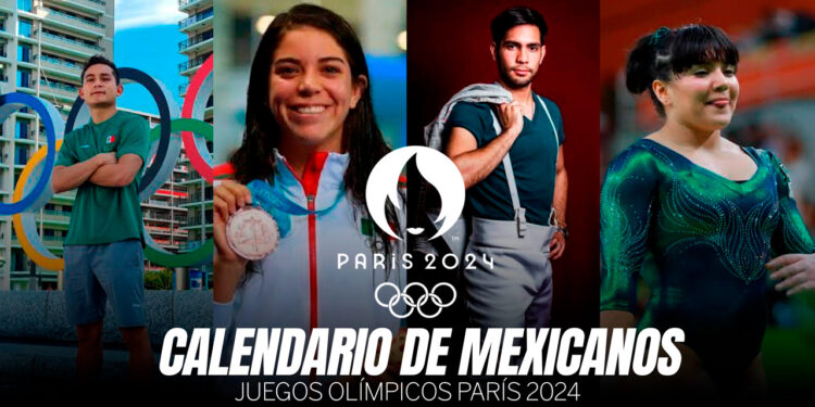 ¿Cuándo compite México? Calendario de los Juegos Olímpicos de París 2024