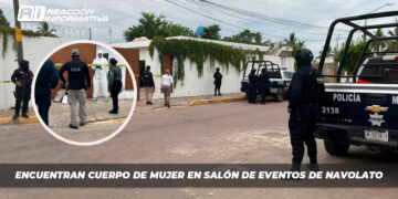 Encuentran Cuerpo de Mujer en Salón de Eventos de Navolato