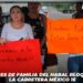 Madres de Familia del Habal bloquean la carretera México 15