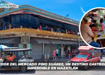 El comedor del Mercado Pino Suárez, un destino gastronómico imperdible en Mazatlán