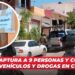 Marina captura a 9 personas y confiscan armas, vehículos y drogas en Culiacán