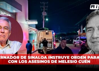 Gobernador de Sinaloa instruye orden para dar con los asesinos de Melesio Cuén